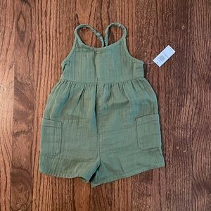 Old Navy Toddler Sleeveless Pocket Romper